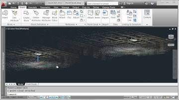AutoCAD 2012 Point Clouds