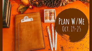Plan W/Me || Oct. 19-25 || A5 Stalogy