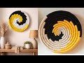 Diy Macrame wall plate tutorial | Easy steps for beginners | Handmade Home and wall decor tutorial