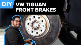 Volkswagen Tiguan Front Brake Pad & Rotor Replacement DIY (2018-2021 VW Tiguan R-Line)