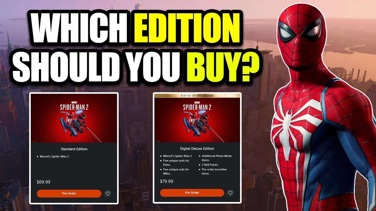 Where to pre-order Marvel's Spider-Man 2 - including Digital