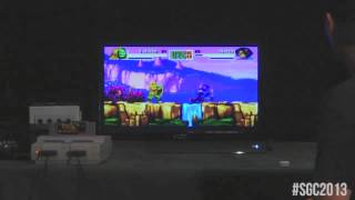 Mega64 vs. ScrewAttack at SGC 2013 - Shaq Fu Round 3