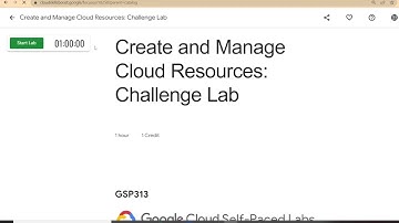 Skill badge-1:Create and Manage Cloud Resources: Challenge Lab