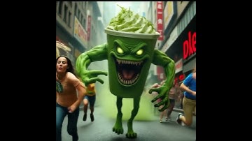 À quái vật matcha latte kìa cứu tôi với