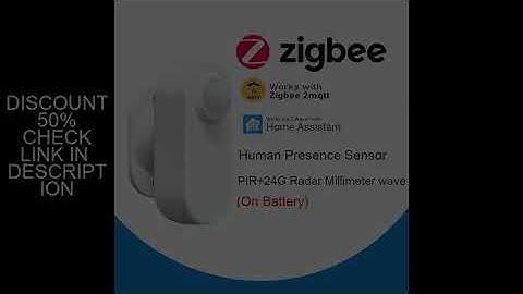 Smart Zigbee Human Presence Detector,Luminance/Distance Detection,  Smart PIR Motion Sensor Support