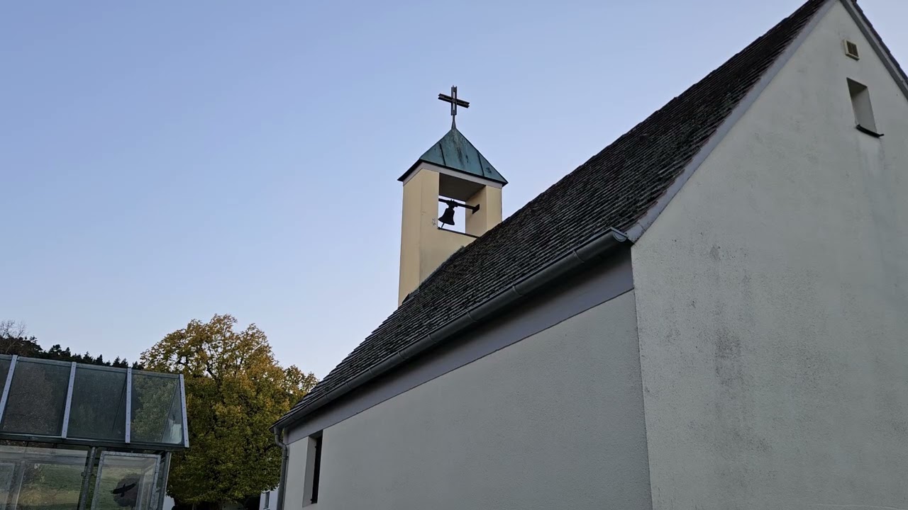 Hilpoltstein (RH) Tandl kath. Kapelle Maria Rosenkranzkönigin : Läuten der Glocke