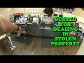 Busted for Dealing in Stolen Property - St. Petersburg, Florida - April 19, 2022