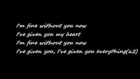 Thumbnail of Armin Van Buuren Ft Jennifer Rene - Fine Without You (Radio Edit) Lyrics