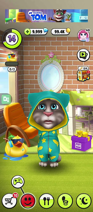 talking tom ucapin selamat malam