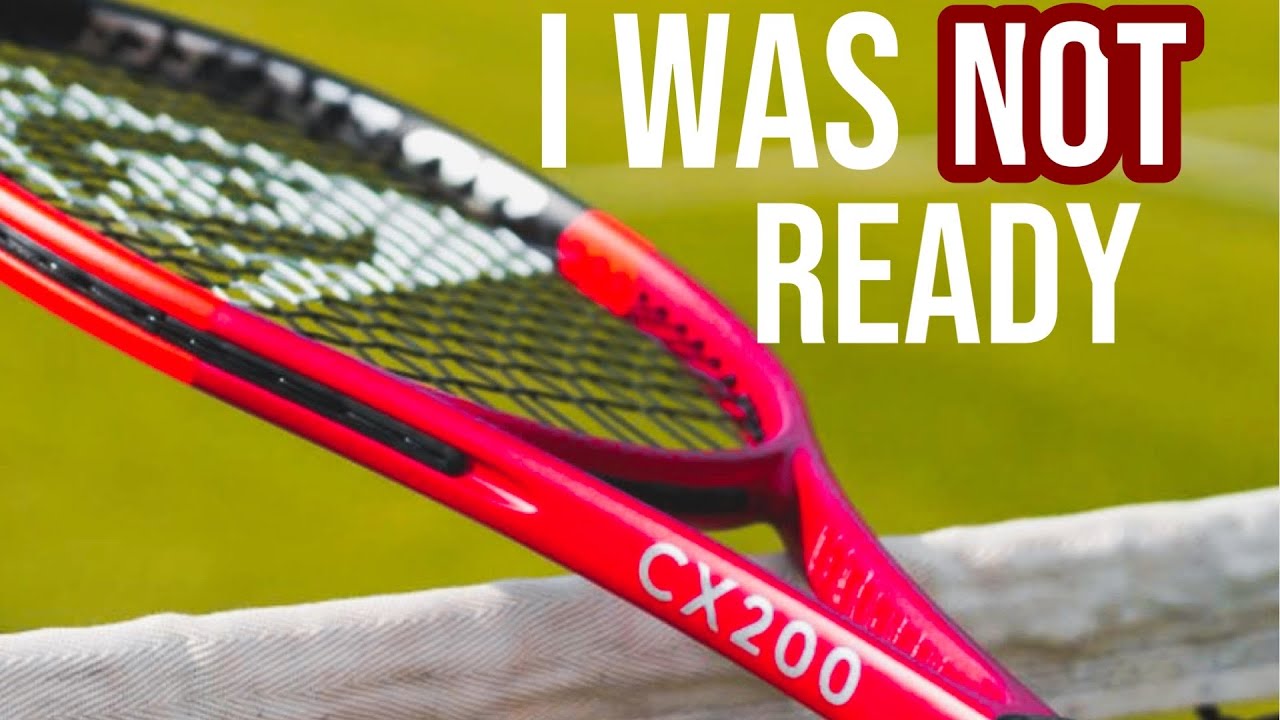 Dunlop CX 200 Review - Alex Tennis - YouTube