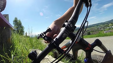 Go Pro Handlebar/Seatpost/Pole Mount Biking Test HD