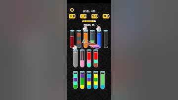 Color Water Sort 3D level 471   - Water Color Sorting Games TapNation #watersortpuzzle