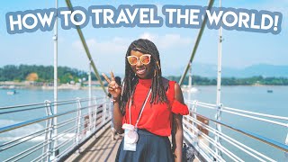 How to Travel the World for Cheap and Free: Flights, Housing Secrets!!