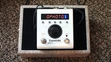 Eventide H9 Max Harmonizer® Effects Processor (Part One)