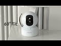 BoyKeep 3MP 5G/2.4GHz WiFi intérieur sécurité à domicile IP intelligent
