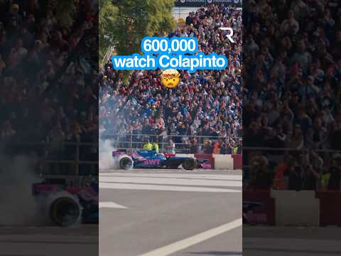 600,000 watch Colapinto in Argentina 🤯