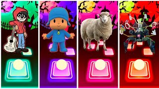 Coco vs Pocoyo vs Funny Sheep vs Skibidi Toilet multiverse🎶Who Will Win👑