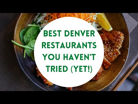 Video: De Beste Restaurantene I Denver, Colorado, Ifølge Kokker