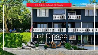 Closed! H12 TWINLIGHTS COURT HIGHLANDS NJ.