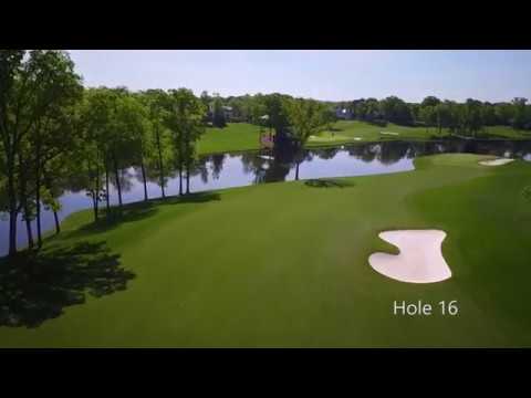 Drone tour: Quail Hollow Club in Charlotte, North Carolina