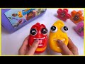🐛 Larva Red &amp; Yellow The super funny toy duo