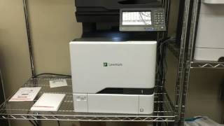 Print & Ship on Lexmark CX725