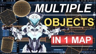 Blender 2.8 : Multi-Object UV-Mapping (Island Packing & Island Stacking)