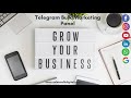 Bulk Telegram Marketing Panel