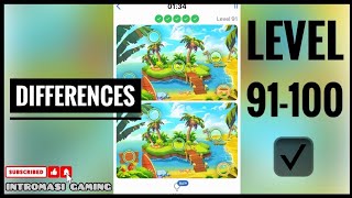 Cari dan Temukan Perbedaan || Differences Level 91-100 || Easybrain Ltd || Completed ✅ screenshot 5