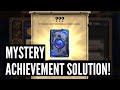 UNLOCKING the Mystery of Stormwind for the Gift of Elune CARDBACK! FAST ACHIEVEMENT GUIDE!