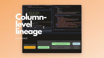 Experimenting with new column-level lineage experience