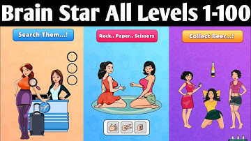 Brain Star Trick Puzzle Games All Levels 1-100 Gameplay Android IOS | GamingBrew