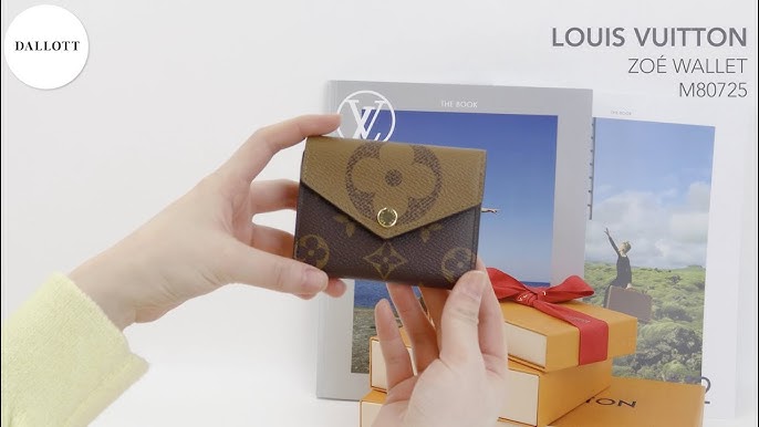 Unboxing Louis Vuitton Zoe Wallet damier azur@ Fernnymuk🍃 