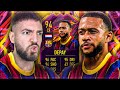 FIFA 20: DEPAY BARCELONA TRANSFER Squad Builder Battle 🔥🔥 IamTabak vs Wakez !!