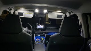 2020 RAV4 Interior LED 💡How to Replace ALL Interior lights w/LED lights under $11.00 under 30 Min