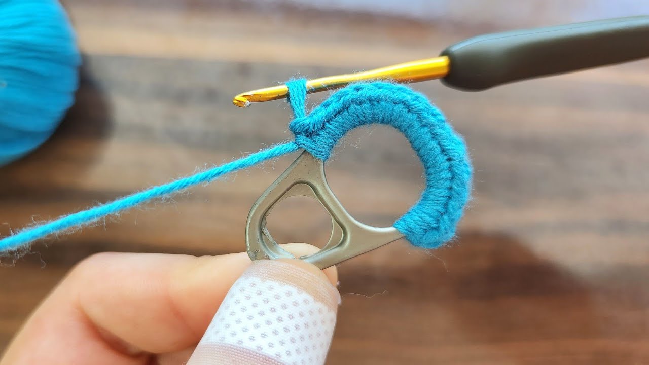 Wow.!😱Do not throw away old Opening Ring!🎄You will Amazing resultsAWESOME EASY IDEA!😍CROCHET GIFT🎄