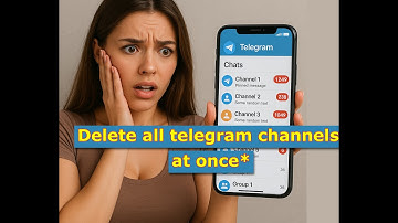 How to Leave All Telegram Channels/Groups At Once (2025) — Bulk Remove Channels & Groups