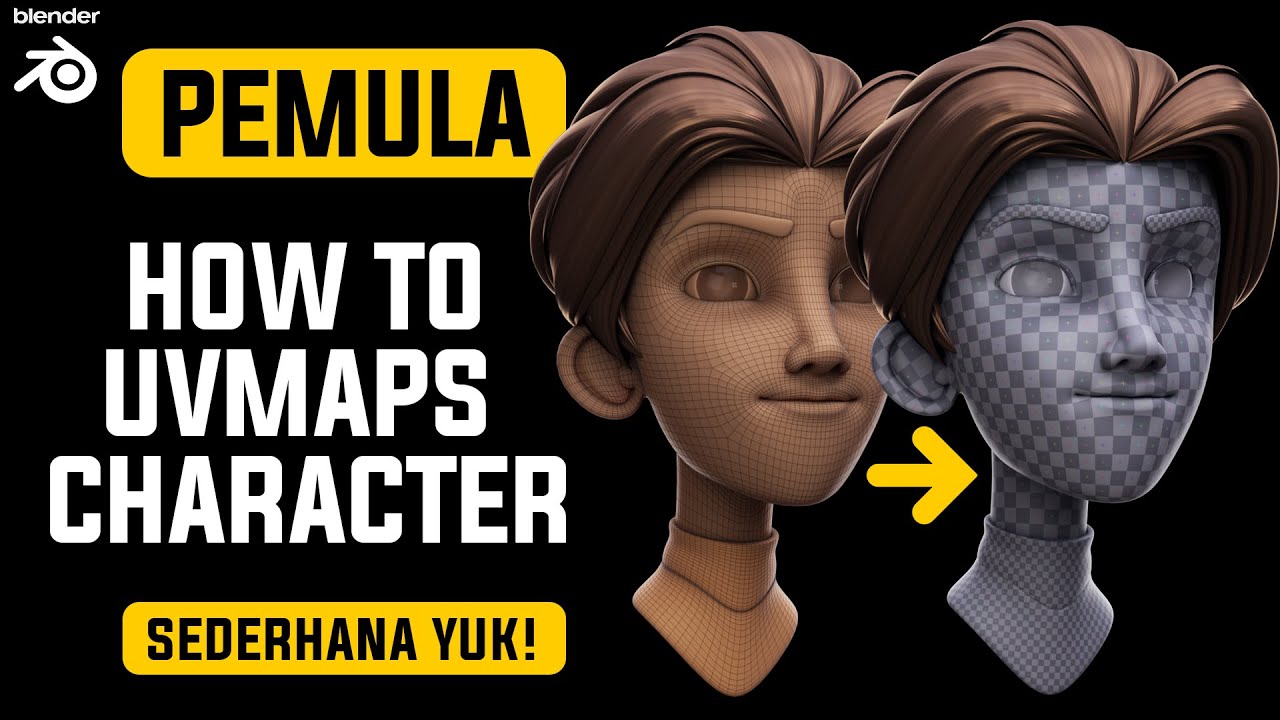 Blender Tutorial How To UV Mapping In Blender 2.9 - YouTube