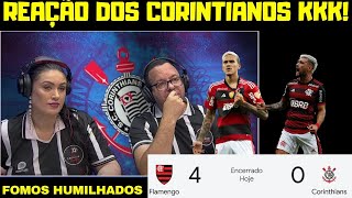 VAMOS RIR! REAÇÕES DA RÁDIO ENERGIA 97 - FLAMENGO 4x0 CORINTHIANS - QUE CHOCOLATE!
