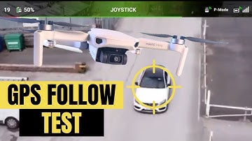 How To TRACK A Car With DJI Mavic Mini & Litchi