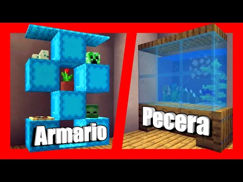 Cómo DECORAR tu HABITACIÓN 🥇 (3 Diseños de Interiores) - Minecraft 1.16