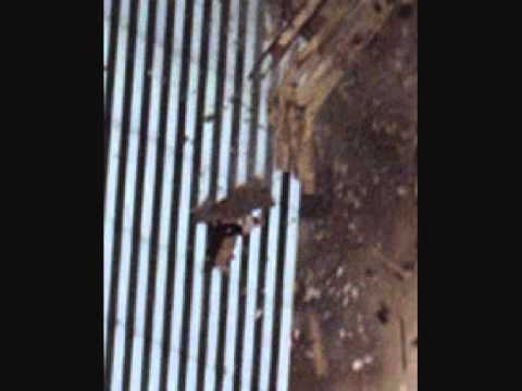 9/11 Victim Holding on While Tower Collapses - YouTube