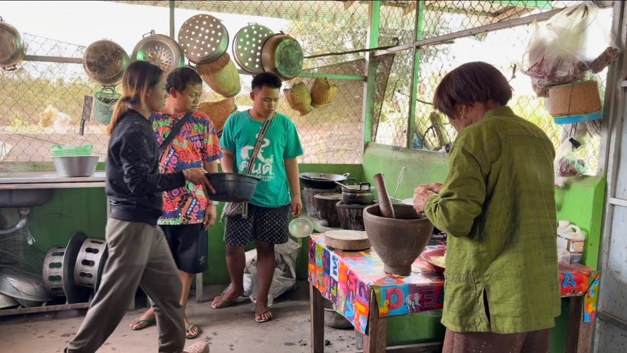 ไปทำงานเกาหลี ค่าใช้จ่ายแพงไหม ? สาวจ่อย แม่สอน ช่วยหันทำกับข้าว.