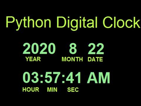 Making an || DIGITAL CLOCK || using tkinter module in python