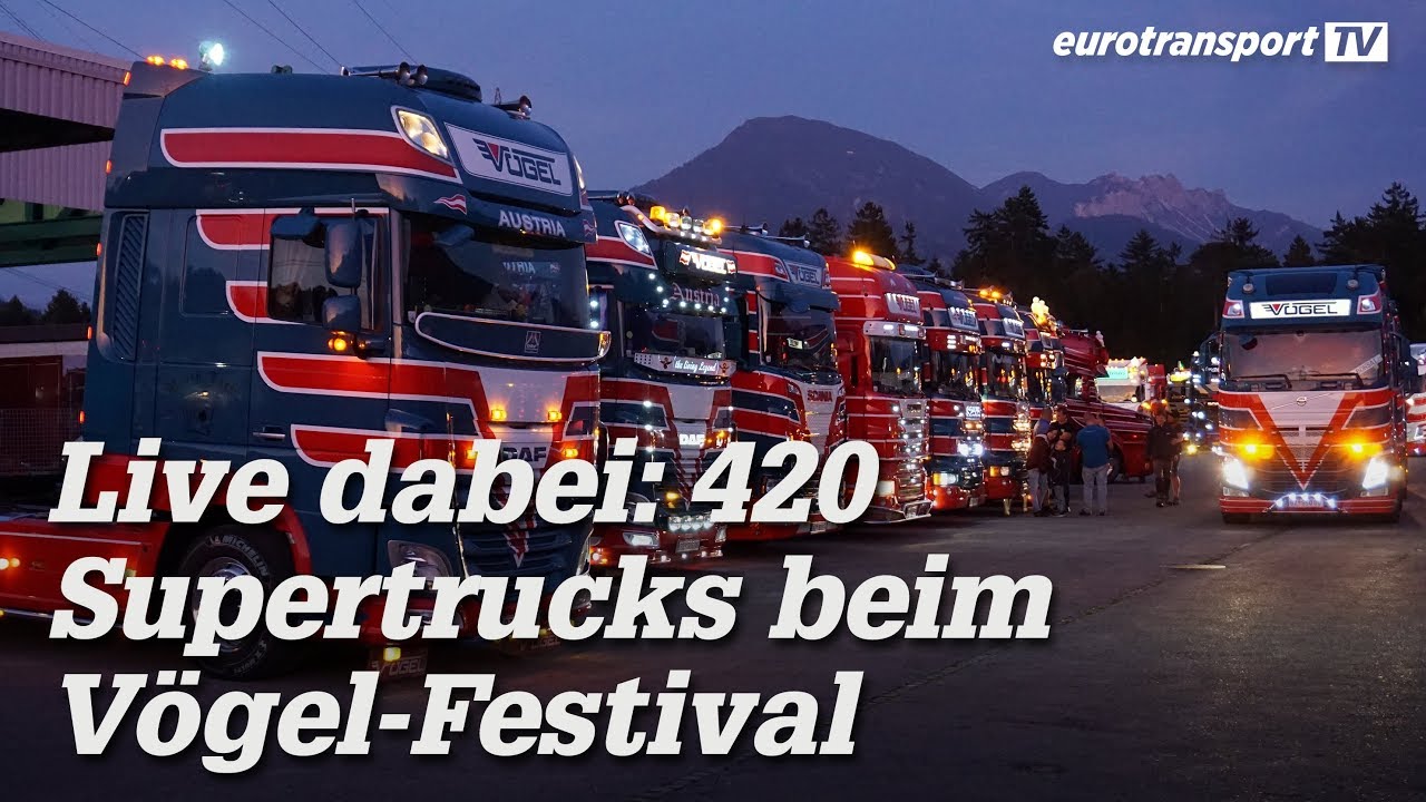 Ländle Truckshow: 420 Supertrucks zum Anfassen