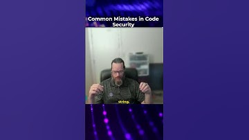 Join our COO, Bill, as he dives into the world of code security. Uncover the most common mistakes