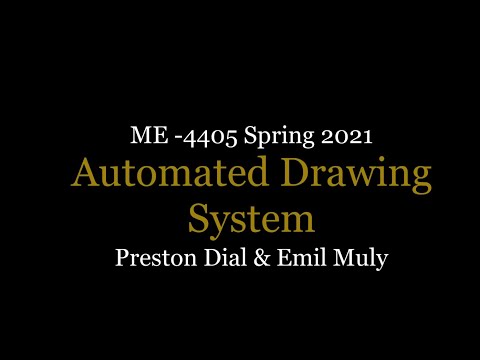 Automated Drawing Machine: Mechatronics and Controls