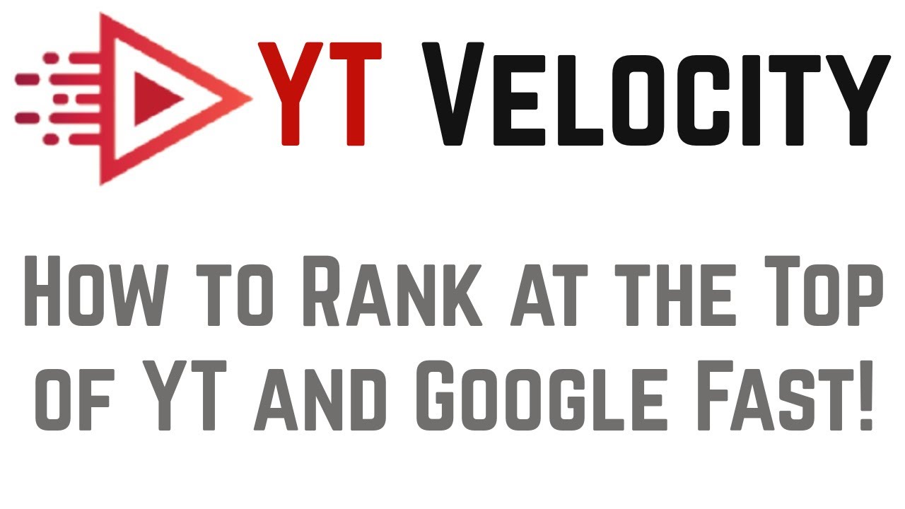 YT Velocity Review Bonus - How to Build an Authority YouTube Channel