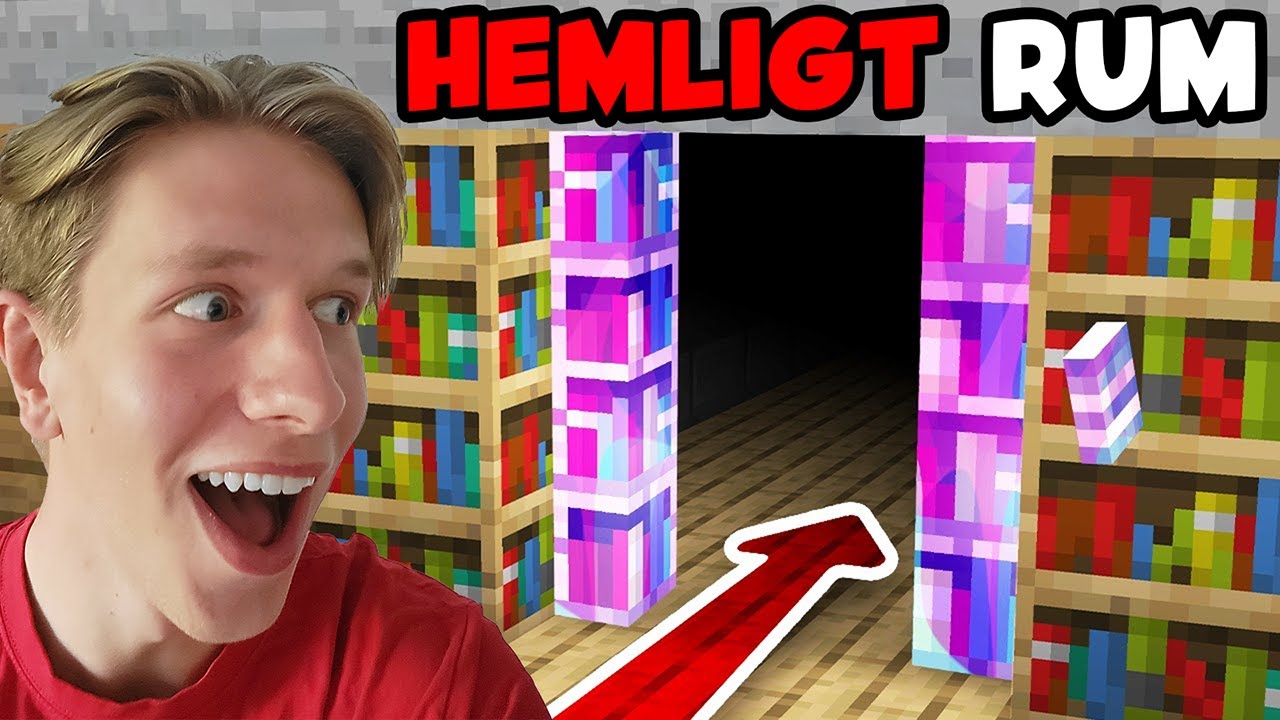 Jag Hittade de Sällsyntaste Hemliga Rummen i Minecraft