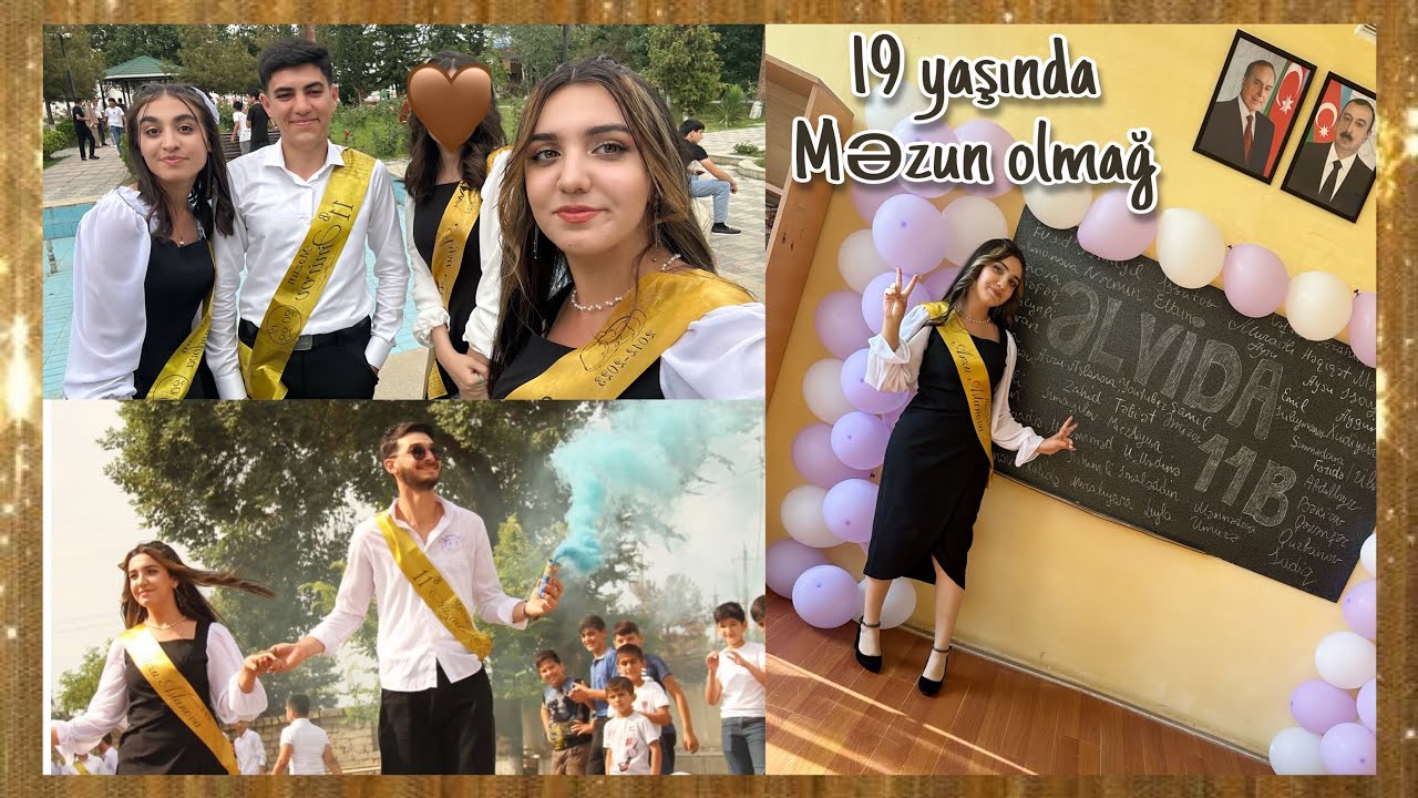 Zərdab 3 sayılı məktəbin son zəngi 🔔 19 yaşında məzun olmaq- 2023✨